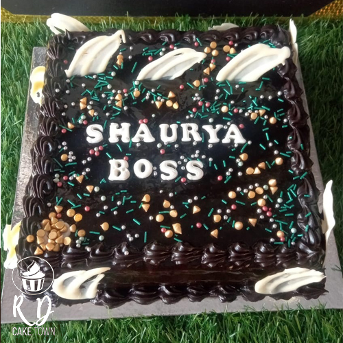 Rectangle Shape Cake